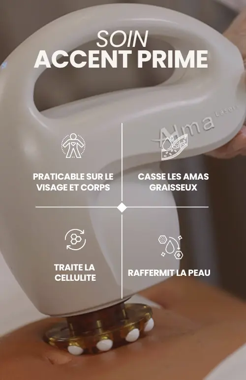 Traitement accent prime avec ultrason sur le corps - Clinic 26